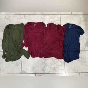 Like New- Lot of 4 Motherhood Maternity Shirts